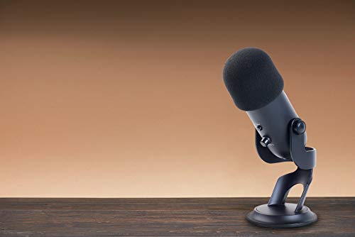 Sound Addicted - Foam Cover Windscreen for Blue Yeti Microphones | Ideal for Podcasting & Professional Recordings