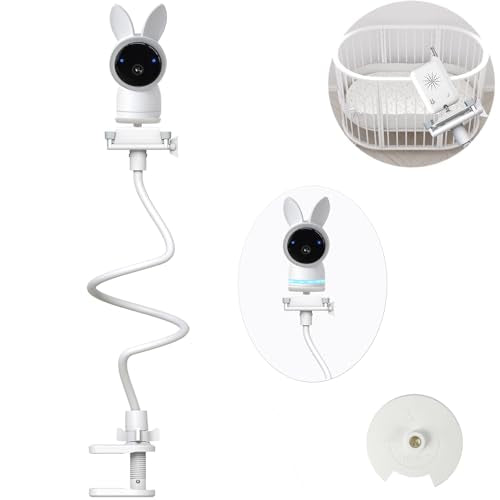 Baby Cameras Mount Flexible Baby Monitor Holder Stand Shelf Only Compatible with ARENTI 2K Alnanny A4 Baby Monitor,Any Baby Cameras with 1/4" Screw Stan(33.7 inch/Camera Not Included) - size: 33.3" for ARENTI