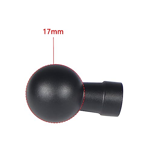 20mm/17mm/15mm/13mm to 1/4 Screw/Hole Ball Head Mount Adapter for Action Camera Photography Accessories (17mm to 1/4 Hole) - size: 17 mm to 6.35 mm Hole