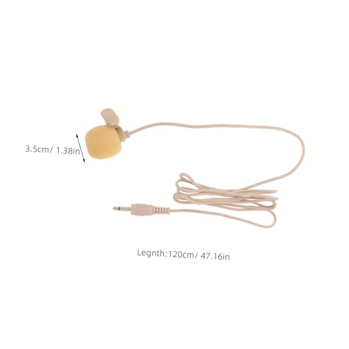 UPKOCH Lapel Microphone for Pc: Plug and Play Condenser Mic High Sensitivity for Interview Video Recording Vlog Online Meetings Noise Reduction