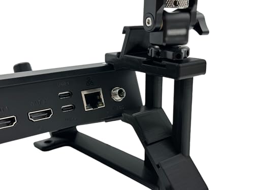 Combo Stand for Osee GoStream Deck and Multiple Cold Shoe Attachment Slots (6), Easy Install, Slide On Design, Non-Slip Feet