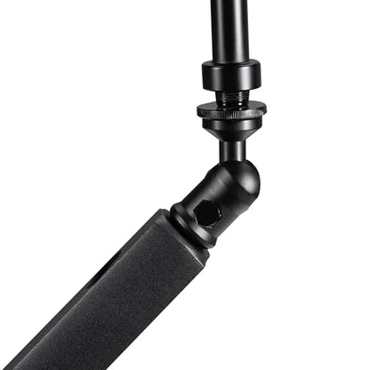 Shure by Gator Premium Low-Profile Desktop Mic Boom Stand; Fully Adjustable for Podcast, Streaming, and Home Office Setups (SH-BROADCAST2)