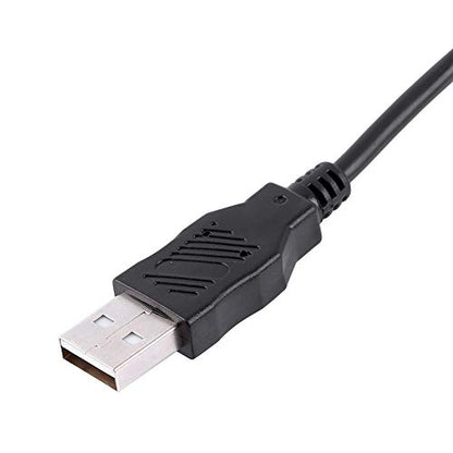 12 Pin Data Cable Camera USB Cable Data Transferring Cable Digital Camera Black 1.5M