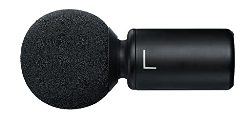 Shure MV88+ Video Kit Digital Stereo Condenser Microphone for iPhone, Android, Mac & PC - Portable Recording Mic with DSP Controls, Headphone Monitoring & Tripod, Black - style: MV88+ Wired KIT