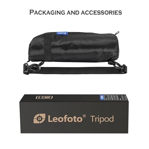 Leofoto Ranger Carbon Fiber Mini Tabletop Tripod with Convertible Mounting - color: Black