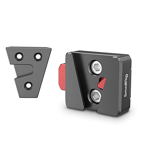 SmallRig Mini V-Lock Assembly Kit, V Mount Battery Plate, Quick Release Set with 1/4"-20 Threaded Holes - MD2801B | Mini V-Lock Assembly Kit,Lightweight for Smallrig V-Mount Battery VB99 SE / VB50 / VB99 / X99, Monitors, Magic Arms - style: M3 Hole