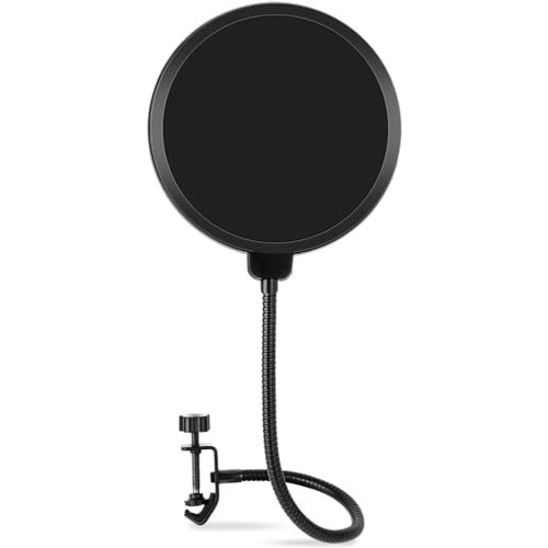 Audio-Technica AT2040USB Hypercardioid Dynamic USB Podcast Microphone Bundled with Pop Filter + Boom Arm + Cleaning Cloth (4 Items) - style: w/ Microphone Arm