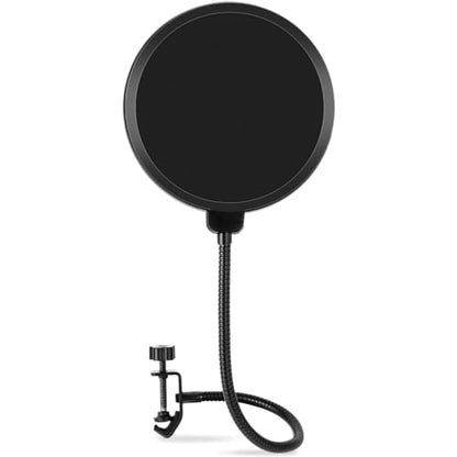 Sennheiser Profile USB Condenser Microphone with Desktop Stand Bundled with Microphone Boom Arm + Wind Screen Pop Filter + Microfiber Cleaning Cloth (4 Items) - style: Profile Mic + Arm & Pop Filter