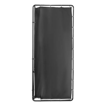 13.12ft X 7.87ft Portable Large Chromakey Black Screen Backdrop, Photography Backdrop Stand with Black Cloth, Backdrop Stand for Live Videos, Video Conference, Photographic Studio, Streaming Etc