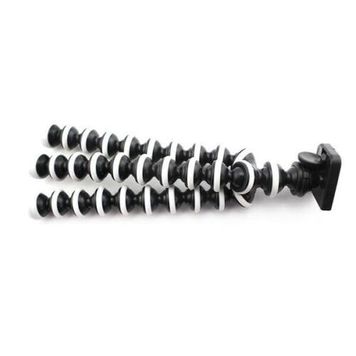 Acuvar 10‘’ Octopus Flexible Tripod Camera with 1/4" Screw, Quick Release Plate for Digital Cameras, SLR, DSLR, Travel Photography, Vlogging, Live Streaming - style: Tripod Only