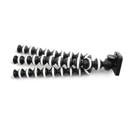 Acuvar 10‘’ Octopus Flexible Tripod Camera with 1/4" Screw, Quick Release Plate for Digital Cameras, SLR, DSLR, Travel Photography, Vlogging, Live Streaming - style: Tripod Only
