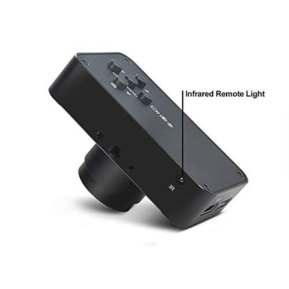 MOKOSE 12MP HDMI Camera 1080P USB HD Streaming Webcam, Recording 4K@30FPS Industry C/CS-Mount Camera with 3.2mm No Distortion Manual Lens