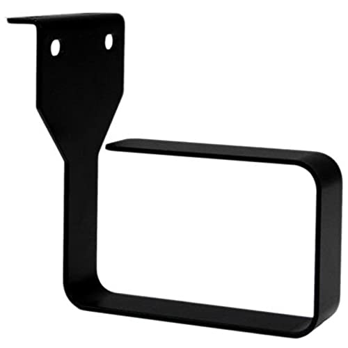 StarTech 1.5U Multi-Directional Cable D-Ring Hook for Racks (CMHOOKMW) | 2.4 x 3.9in steel ring, 6 x 10cm, Fits 2 and 4-post racks, Wide front opening, EIA RS-310-D, Reduces strain