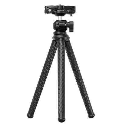 NEEWER Camera Tripod with Remote, Mini Flexible Vlog Phone Tripod Stand with Action Camera Mount Adapter, Hidden Phone Holder & Cold Shoe Compatible with iPhone Hero13 12 11 10 9, Max Load 4.4lb, TP34
