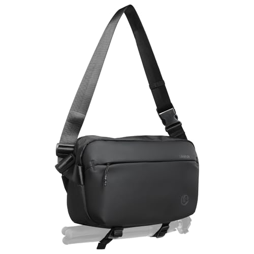 ULANZI Camera Sling Bag, Water-Resistant Camera Case with Tripod Holder, DSLR/SLR/Mirrorless Camera Bags Crossbody for photographers - Black - size: 10L