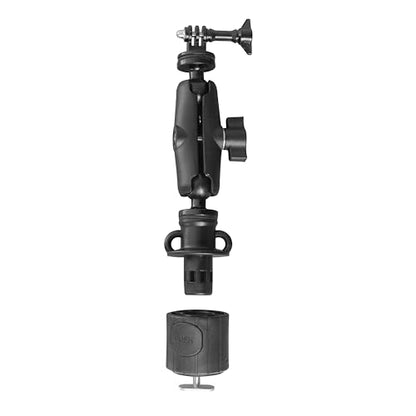 New Upgrade 360 Degree Kayak Action Camera Mount Universal Adjustable,Compatible with Hero 12 11 10 9 8 7,Ball Head Camera Mount,Kayak Rail Track Camera Holder