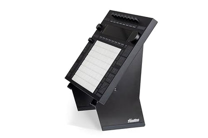 Headliner Adjustable Steel Desktop Production Stand; 55˚ Degree Angle; Fits Larger Desktop Synths, Samplers, Effects Modules, Drum Machines and more Music Production Gear for your Studio - size: Single-Tier 55° Desktop Production Stand