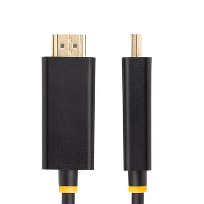 StarTech 6.6ft Active DP to HDMI 2.0b Cable, 4K 60Hz, HDR | 2m, Active Video Converter, 4:4:4 RGB, 7.1ch Audio, HDCP 1.4/2.3, Backward Compatible 4K 30Hz, DisplayPort to HDMI 2.0b