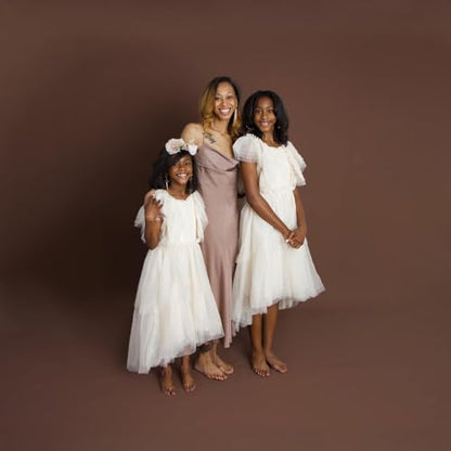 Kate Seamless Paper Backdrop Brown Seamless Backdrop Paper Rolls (106.8''x32.8' Coco Brown) - color: Coco Brown, size: 106.8''x32.8'