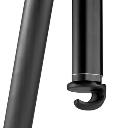 Manfrotto Element MII Mobile Bluetooth 4-Section Carbon Fiber Traveler Tripod, Black | 8kg Load, 160cm Max, Folds 43cm, 1.35kg, Arca Ball Head, Phone Clamp and Bt - style: 4 Sections Carb Mobile
