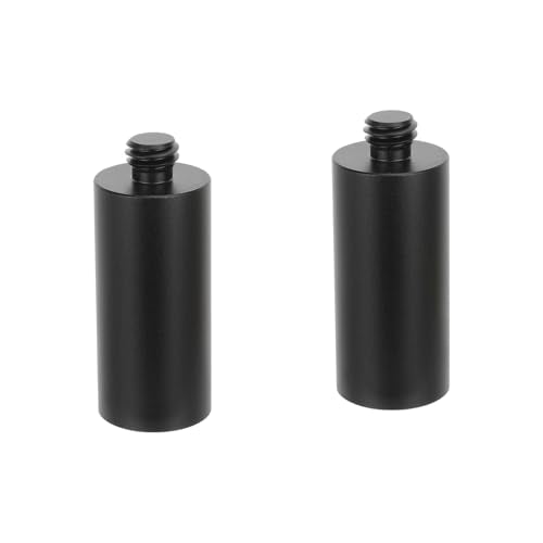CAMVATE 5/8"-27 Female to 3/8"-16 Male Mic Stand Adapter (2" Long,2 Pieces)-3746