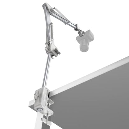 ULANZI TH04 Overhead Camera Mount with Magic Arm and 1/4" Ball Head, 360° Rotatable Camera Desk Mount, Desk Tripod with Uka Quick Release Setup for DSLR Cameras/Webcam/iPhone/Ring Light/Microphone