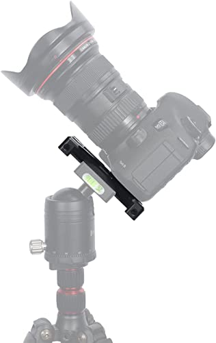 NICEYRIG Quick Release Plate for Arca-Swiss Standard, Tripod/Ground Shooting Switch Plate with Four-feet Stand Support for Heavy Camera, Camcorder - 520 - size: 4.3 Inch
