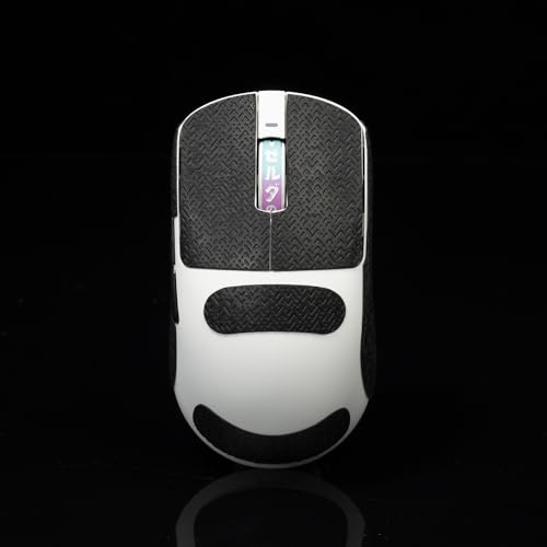 Gamer Mouse Grip Tape Sticker for VGN Dragonfly R1 Pro MAX VXE Non Slip Suck Sweat Pre Cut Easy Install Black 0.5mm - color: Black 0.5mm