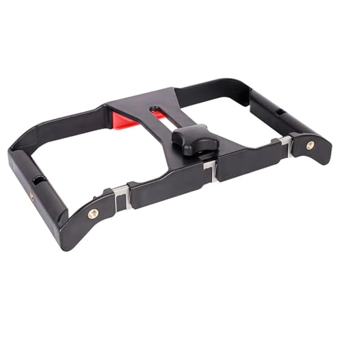 Phone Video Camera Cage Film Making Rig Hand Grip Bracket with Cold Shoe Mount 1/4in Screw for Smartphone Video Vlog Recording