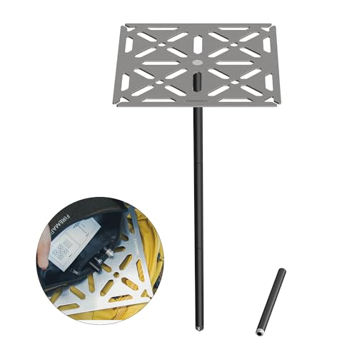 Fire Maple Portable Tripod Stand Camping Table - Lightweight Aluminium Alloy & Stainless Steel, Detachable Feet, Adjustable Height, Compact Design