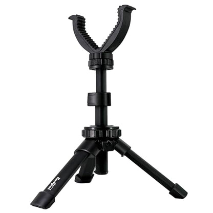 HUNTPAL Portable Shooting Stick Tripod Gun Rest | Portable, Adjustable Height, Compact Aluminum Construction, For Range Table Shooting Target Practice - color: Tripod-672: 7.5"-15"
