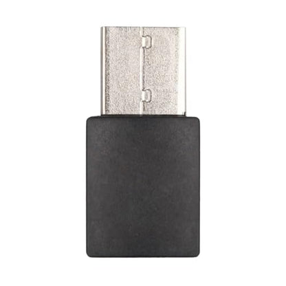 Dual-Band USB WiFi Adapter, Black - for Laptops and Desktops, Compatible with Windows, Mac, and Linux