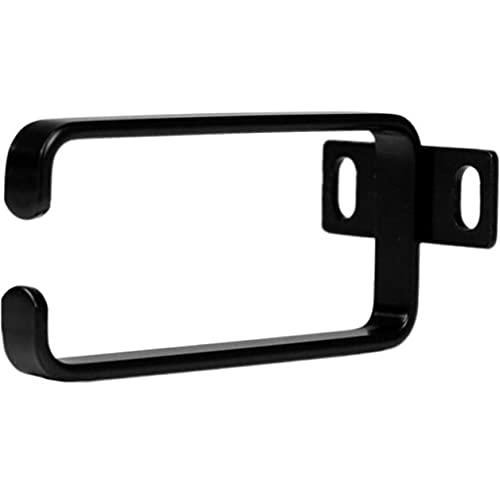 StarTech 1U Vertical 1.8 x 3.9in Cable D-Ring Hook for Racks (CMHOOK1UN) | 4.5 x 10cm steel ring, Fits 2 and 4-post 19in and 10in racks, Wide front opening, EIA RS-310-D, Reduces strain - size: 1.8 x 3.9in, style: 1U Vertical Single Unit Sm