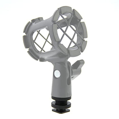 CAMVATE 5/8"-27 Male Threaded Cold Shoe Adapter to Hot Shoe for Mic Mount