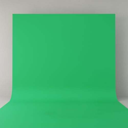 Green Screen Backdrop,5x7FT Green Photo Backdrop for Photography Chromakey Virtual GreenScreen Background Curtain for Streaming Gaming Studio Photoshoot Christmas Party Video Recording - color: Green, size: 5x7FT