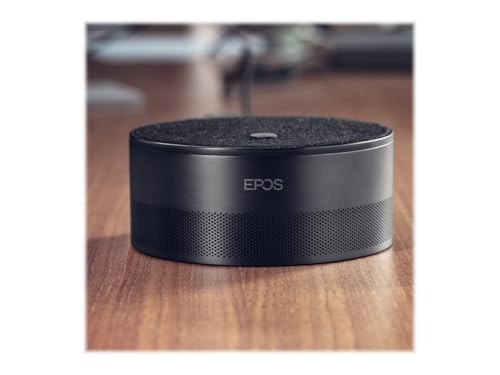 EPOS Expand Capture 5 Professional-Grade Conference Speakerphone for Microsoft Teams Rooms - 7-Beamforming Mics, Voice ID & Live Transcription (1000895)