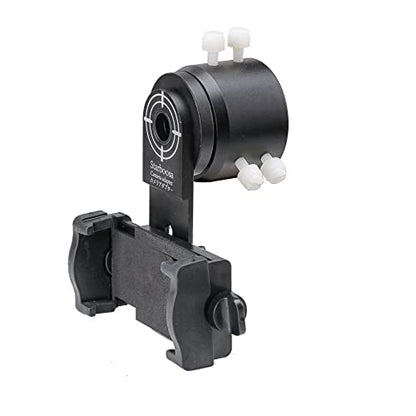 Rifle Scope Mount Camera Adapter - Smartphone Camera Adapter for Hunting & Birding - Outdoor Shooting | Universal phone adapter; stable alignment; wide compatibility - size: Enhanced Alum Single View 33~46mm