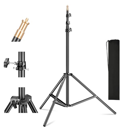 Godox Light Stand 240CM/94 in Photography Light Stand Heavy Duty with 1/4” Universal Screw Carry Bag Portable for Photography Studio Portrait Shooting - size: 94.5in