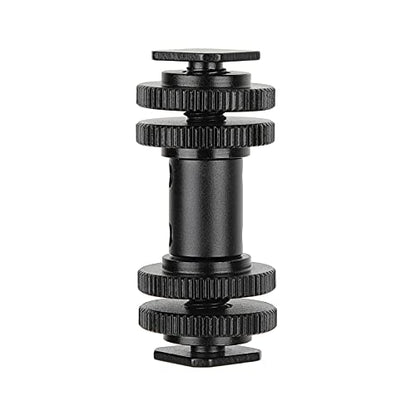 CAMVATE Double-end Cold Shoe Adapters for DSLR Camera Flash Light Accessory