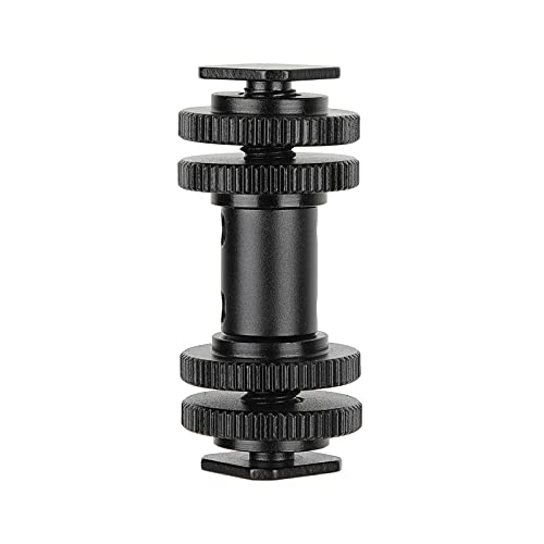 CAMVATE Double-end Cold Shoe Adapters for DSLR Camera Flash Light Accessory