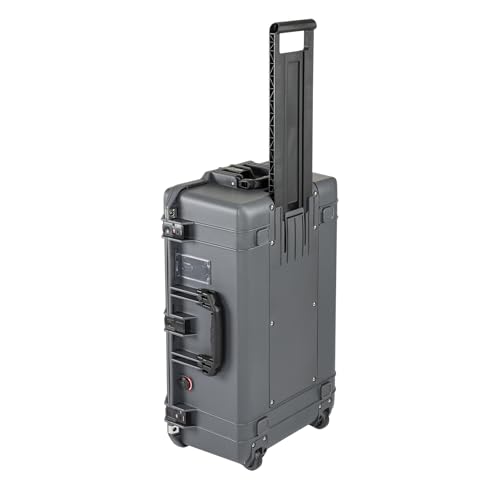 Pelican Air 1595 Travel Case - Large Hard Case Luggage - Suitcase with Wheels (Gray) - color: Gray, size: 1595 Travel Case