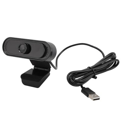 1080P HD Webcam with Noise Reduction Microphone, USB Web Camera for Laptop PC TV, Full HD 30FPS Plug and Play Webcam with Omnidirectional Mic for Zoom Skype YouTube