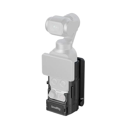 SMALLRIG Folding Magnetic Mount Stand for DJI Osmo Pocket 4P/4, 180° Damping Adjustable Arca-Swiss Backplate, Expansion Adapter with Bidirectional Mount, Cold Shoe Mount, 1/4"-20 Threaded Hole - 6009