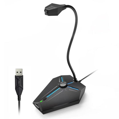 CMTECK Computer Microphone, G006Plus USB Desktop Condenser PC Laptop Mic, Mute Button with LED Indicators, Compatible with Windows/Mac (with Volume Knob) - color: with volume control