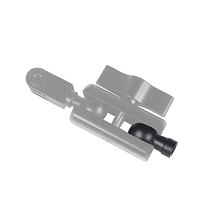 20mm/17mm/15mm/13mm to 1/4 Screw/Hole Ball Head Mount Adapter for Action Camera Photography Accessories (17mm to 1/4 Hole) - size: 17 mm to 6.35 mm Hole