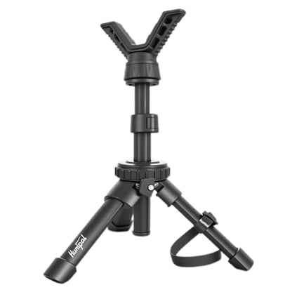 HUNTPAL Portable Shooting Stick Tripod Gun Rest | Portable, Adjustable Height, Compact Aluminum Construction, For Range Table Shooting Target Practice - color: Tripod-671: 7.5"-15"