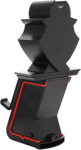 Exquisite Gaming: Light Up Ikon - G2 Esports Samurai - LED Cable Guys, R.E.S.T System Charging Phone & Device Stand, Includes 4' Type C Cable