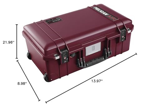 Pelican Air 1535 Travel Case - Carry On Luggage (Red) - color: Red, size: 1535 Travel Case