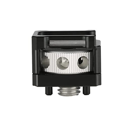 NICEYRIG Cold Shoe Adapter for ARRI Mount, Thumbscrew Easy Mounting Cold Shoe Base for Camera Cage Rig, DSLR Top Handle, Cheeseplate - 500 - style: ARRI mount