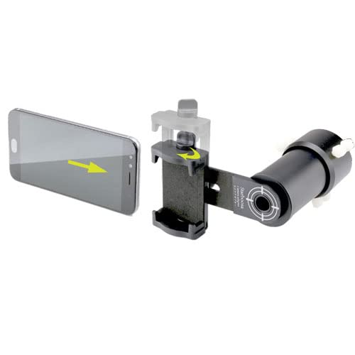 Rifle Scope Mount Camera Adapter - Smartphone Camera Adapter for Hunting Teaching | Universal phone adapter; stable alignment; wide compatibility - size: Alum Single View 33~46mm